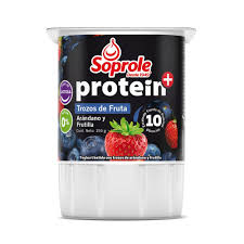 YOGURTH PROTEINA ARANDANOS Y FRUTILLA SOPROLE (155 GR)