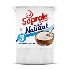 YOGURTH 3 INGREDIENTES SOPROLE (155 GR)